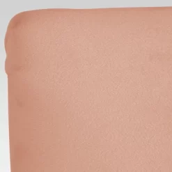 30" Velvet Parsons Barstool Wood - Threshold™ -Luxe Living Interiors Shop GUEST df732ee6 64c2 43c4 a37a c06c60accbb2