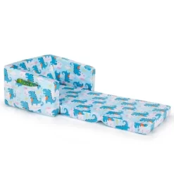 Costway 2-in-1 Convertible Kids Sofa To Lounger Flip-Out Chair W/Storage Pocket -Luxe Living Interiors Shop GUEST e1331a7f 53b2 4ec3 9fd4 dfe184796e11