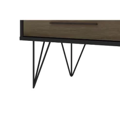 Wood And Metal 4 Drawer TV Stand For TVs Up To 60" Brown/Black - The Urban Port -Luxe Living Interiors Shop GUEST e21ccb88 de87 4ab7 99fe fe62276e872b