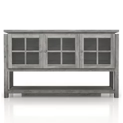 Carita Transitional Windowpane Cabinets Buffet - HOMES: Inside + Out -Luxe Living Interiors Shop GUEST e388c616 9195 4302 b988 2c25fa4972c5