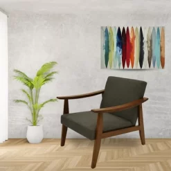 Zenvida Mid Century Modern Accent Armchair Solid Hardwood Upholstered -Luxe Living Interiors Shop GUEST e3c242a4 07e8 47ba a647 dd15d35da942