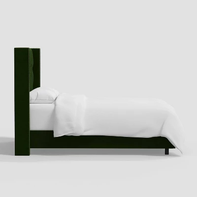 Louis Wingback Bed In Luxe Velvet - Threshold™ 4 Louis Wingback Bed In Luxe Velvet - Threshold™ - Image 2