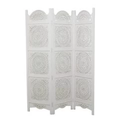 Bohemian Wood Room Divider Screen - Olivia & May -Luxe Living Interiors Shop GUEST e5430918 b3da 459f 9f73 8258a2451283