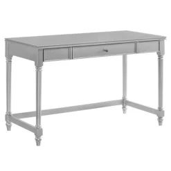 2pc Singger Writing Desk With Chair Gray - HOMES: Inside + Out 14 2pc Singger Writing Desk With Chair Gray - HOMES: Inside + Out -Luxe Living Interiors Shop GUEST e5a9ee1a 927e 49ae 95d8 9c2dbe87d300