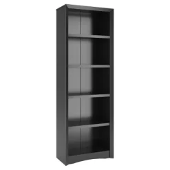 71" Quadra Tall Bookcase Finish - CorLiving -Luxe Living Interiors Shop GUEST e89603a1 e88f 4512 9119 bda0e3295798