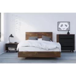 4pc Barista Bedroom Set Truffle/Black - Nexera 12 4pc Barista Bedroom Set Truffle/Black - Nexera -Luxe Living Interiors Shop GUEST e9530859 51af 4b76 a669 327efbab2e52