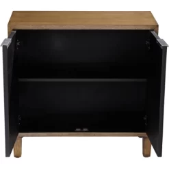 55 Downing Street Mason 33 3/4 Wide Oak Wood And Mirrored 2-Door Cabinet 16 55 Downing Street Mason 33 3/4 Wide Oak Wood And Mirrored 2-Door Cabinet -Luxe Living Interiors Shop GUEST ea1f67b2 6666 4c7e 8509 9ac9e331c0b4