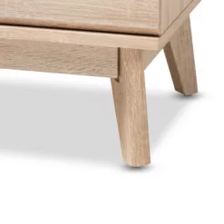 Mirren Light Oak 5 Drawer Chest Brown/Dark Gray - Baxton Studio -Luxe Living Interiors Shop GUEST eacac52b 8157 4bb1 a32e 199a875d9b97