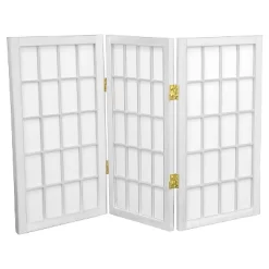2 Ft. Tall 3 Panels Desktop Window Pane Shoji Screen - Oriental Furniture 15 2 Ft. Tall 3 Panels Desktop Window Pane Shoji Screen - Oriental Furniture -Luxe Living Interiors Shop GUEST eb0233ec 66c1 4f73 9f59 3a85c685dc2c
