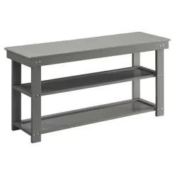 Oxford Utility Mudroom Bench With Shelves - Breighton Home -Luxe Living Interiors Shop GUEST eb597174 8c77 47ea bbed 5c63a5194209