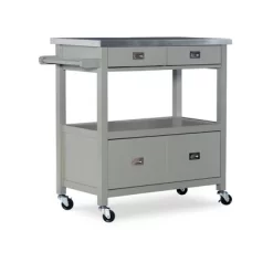 Sydney Kitchen Cart - Linon -Luxe Living Interiors Shop GUEST eb83310f a98c 4793 9d6c 1388b6c7737a