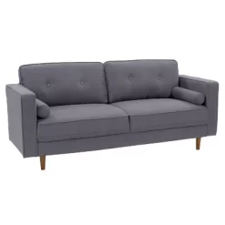 Mulberry Fabric Upholstered Modern Sofa - CorLiving -Luxe Living Interiors Shop GUEST ebbbb12e 236c 47be bfe0 cc8f04bb782e