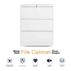 AOBABO Locking 2 Drawer Metal Office Storage Organization Filing Cabinet With Adjustable File Hanging Bar And 2 Keys -Luxe Living Interiors Shop GUEST ed2deba3 de03 4df0 af15 73383d458905