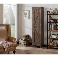 70.86" Doney 4 Shelf Bookcase Oak - MiBasics -Luxe Living Interiors Shop GUEST ede34137 281f 4f00 b2b0 9a9e371b2ba5