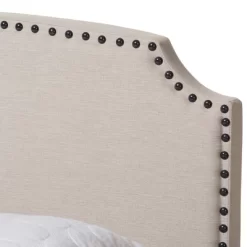 Odette Modern And Contemporary Fabric Upholstered Bed Light Beige - Baxton Studio 14 Odette Modern And Contemporary Fabric Upholstered Bed Light Beige - Baxton Studio -Luxe Living Interiors Shop GUEST f0a1405d b1df 4c4a a0b9 530cdc3d6aac