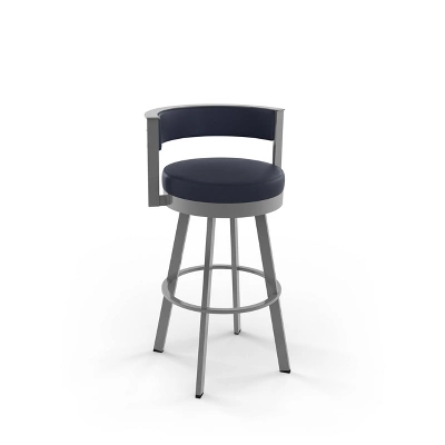 26" Browser Swivel Counter Height Barstool With Upholstered Seat - Amisco 13 26" Browser Swivel Counter Height Barstool With Upholstered Seat - Amisco - Image 11