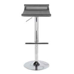 Mirage Ale Mesh Fabric/Metal Barstool Chrome/Silver - LumiSource 13 Mirage Ale Mesh Fabric/Metal Barstool Chrome/Silver - LumiSource -Luxe Living Interiors Shop GUEST f2186b9d 50e3 4bad abdc caeca3ef433b