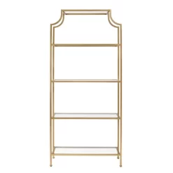 80.5" Aimee Etagere Gold - Crosley -Luxe Living Interiors Shop GUEST f2c19f1c f956 4ae8 98d7 c769d47497d8