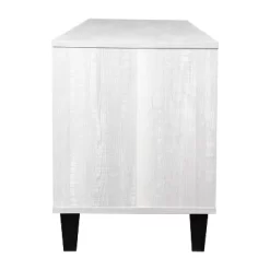 Emma And Oliver 70" Mid-Century Modern TV Stand With Doors And Adjustable Shelves In Gray For TV's Up To 60" -Luxe Living Interiors Shop GUEST f3888ee9 17d2 4b27 82cc 02a74935bd7f