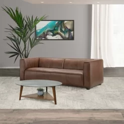 Otto Leather Sofa - Abbyson Living -Luxe Living Interiors Shop GUEST f44c718f 0b9a 4ced 9d93 1f41e66a7dbd