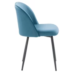 Ayla Velvet Upholstered Side Chair - CorLiving -Luxe Living Interiors Shop GUEST f46795b0 aefb 4cf6 beb1 6381a5005131