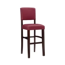 Morocco Upholstered Barstool - Linon -Luxe Living Interiors Shop GUEST f54ba39d 08b4 48ef 88db 0ead85a5cb5a