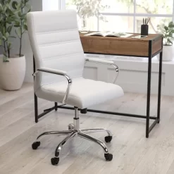 Merrick Lane High Back Executive Swivel Office Chair With Arms