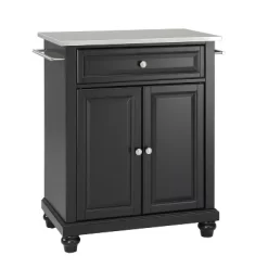Cambridge Stainless Steel Top Portable Kitchen Island/Cart - Crosley -Luxe Living Interiors Shop GUEST f5a3f939 8586 4baf acb3 ed522dea65c4