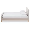 Full Samson Mid Century Fabric Upholstered Platform Bed Light Beige - Baxton Studio -Luxe Living Interiors Shop GUEST f6ca062e 9179 4a06 b0dc a23e55b8ba32