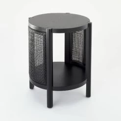 Portola Hills Woven Accent Table - Threshold™ Designed With Studio McGee -Luxe Living Interiors Shop GUEST f87c2a8b df1d 4f1b b461 964c7eeb57ee