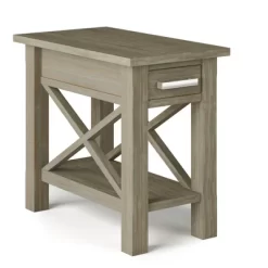14" Waterloo Narrow Side Table - Wyndenhall -Luxe Living Interiors Shop GUEST f9975355 d2ad 4650 9f2c 6fed077bd72c