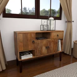 Modern Mango Wood Buffet Brown - Olivia & May -Luxe Living Interiors Shop GUEST f9d895fb 372e 4e7a b32f bb0448869f2a