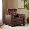 Craigue Contemporary Tufted Faux Leather Pushback Recliner - Christopher Knight Home 1 Craigue Contemporary Tufted Faux Leather Pushback Recliner - Christopher Knight Home -Luxe Living Interiors Shop GUEST fbb12d3e 9ef5 4529 b930 15734a187201
