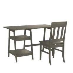 Dornoch 2 Shelf Writing Desk With Chair - HOMES: Inside + Out -Luxe Living Interiors Shop GUEST fbd2c639 11a8 465f 84f5 986f516bc502