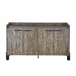 FC Design 62"W Sideboard Storage Cabinet, Large Dining Server Cupboard Buffet Table With Two Storage Cabinets -Luxe Living Interiors Shop GUEST fdbe40cf f9fb 4d2c b024 23b1739858ca
