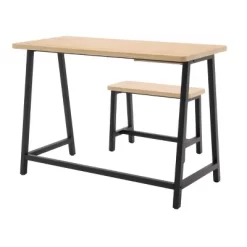 Craft Desk Wood Light Brown - Studio Designs -Luxe Living Interiors Shop GUEST fe383863 339d 437a b8fc 0dc2232d8fbc