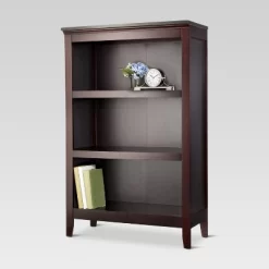 48" Carson 3 Shelf Bookcase - Threshold™ -Luxe Living Interiors Shop GUEST ffb1f4f3 42ce 4711 b8c6 af1d992da5fe